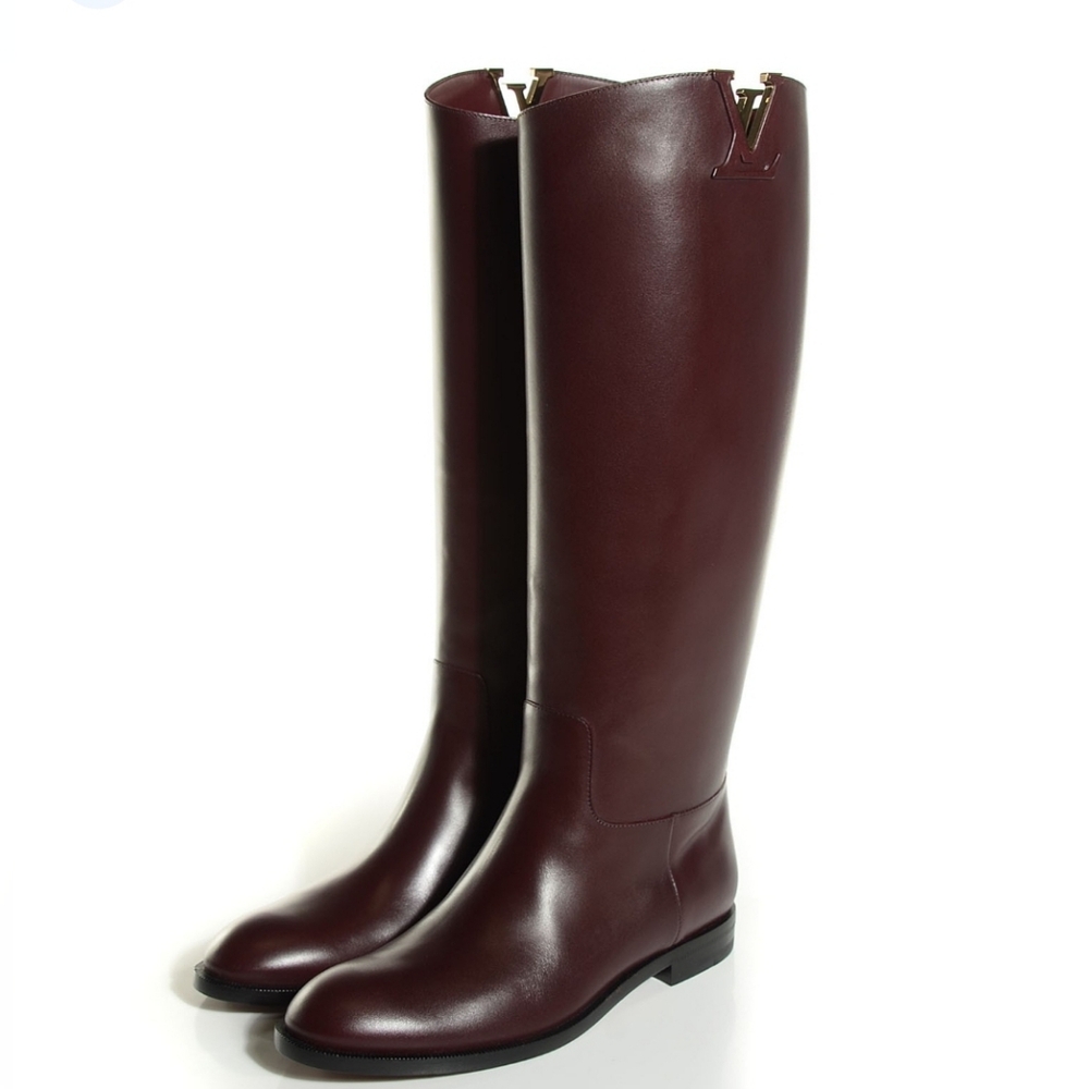 Louis Vuitton Heritage Flat High Boot size 37.5